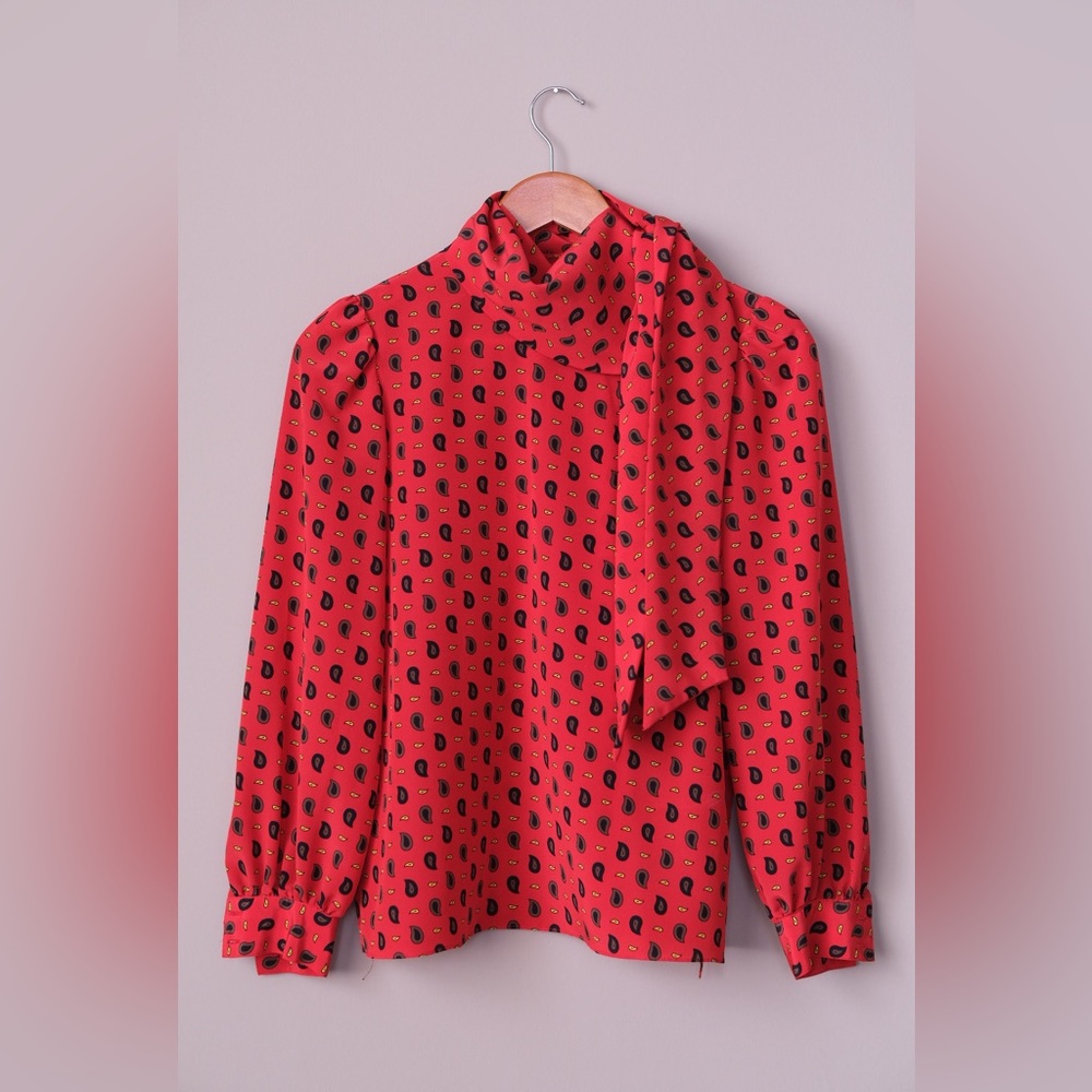 Vintage Kasper ALS petite blouse